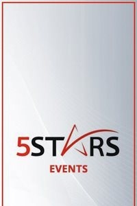 Логотип компании 5stars, компания по организации крупных мероприятий