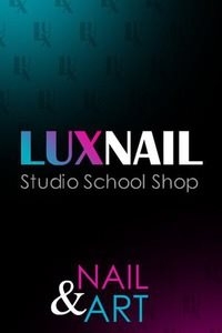 Логотип компании Luxury, школа-студия ногтевого дизайна