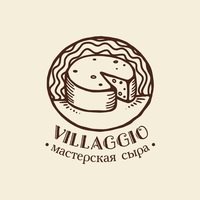 Логотип компании Villaggio, мастерская сыра