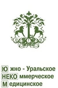 Логотип компании Юнекомс, медицинское содружество